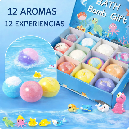 Bombas de baño para niños