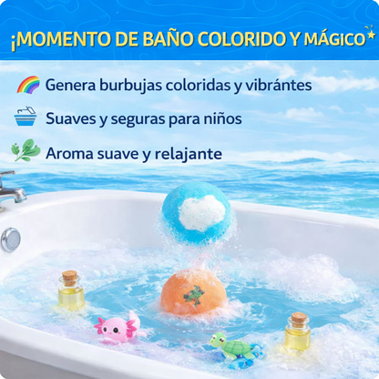 Bombas de baño para niños